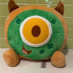 Disney Parks Munchlings Mike Wazowski Avocado Breakfast Bagel Plush